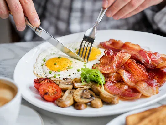 Breakfast plate
