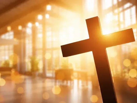 Cross-centered church